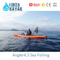 2016 New Fishman diseñado HDPE Kayak mayorista